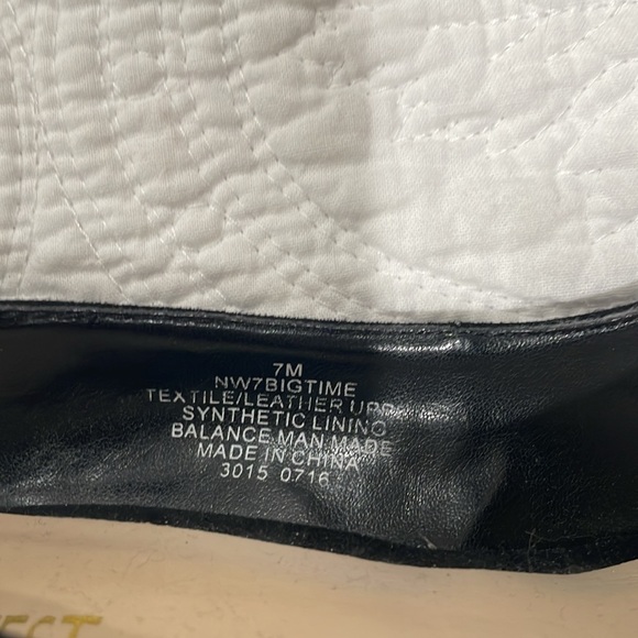 Black suede heel - Picture 3 of 4